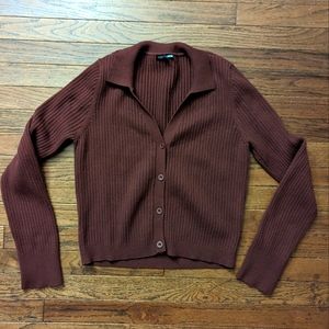 Retro Cropped Sweater